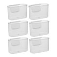 thumbnail image 4 of Raindrops 6Ud Organizador Pequeño Transparente Para Refrigerador Caja Colgante Para Guardar Salsas Y Objetos Pequeños, 4 of 6