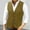 Yellow-A, variant on Aueoeo Corduroy Vests For Men V Neck Button Up Waistcoat Business Casual Jacket For Formal Work With Pockets