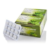 XyloBurst Gum | Xylitol Chewing Gum | Sugar Free, Gluten Free, Keto Friendly | Aspartame Free Gum For Oral Health | Green Tea | 12 Pieces, Pack of 12