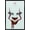 Black Framed Version, variant on IT: Chapter 2 - Smile One Sheet Wall Poster with Push Pins, 22.375" x 34"