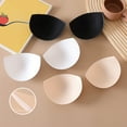 thumbnail image 3 of Harmtty 3 Pairs Women's Push Up Bra Pads Inserts Invisible Breast Enhancers Sew-in Bra Cup Bust Lifter Swimsuit Bikini Chest Cup Pads Accessories, 3 of 7