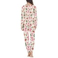 thumbnail image 3 of FOR U DESIGNS Strawberry Koala Pajama Set for Women with Pockets 2PCS Size L Small Night Wear for Women Sleepwear Sets Crew Neck Tops for Womens Lounge Set, 3 of 6