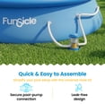 thumbnail image 4 of Summer Waves Replacement 59 x 1.5 Inch Pool Pump Hose Accessory Kit, 4 of 9