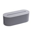 thumbnail image 2 of Unatoiry Safe And Durable Nordic Plug Board Storage Box Cables Organized Lightweight And Easy To Carry Blue, 2 of 6