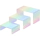 thumbnail image 1 of Acrylic Display Riser Stand Transparent Jewelry Placement Tiered Display Stand Acrylic Lifts Display for Figures, 1 of 5