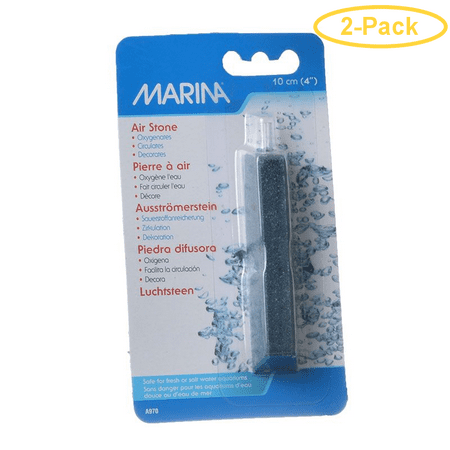 Elite Aqua Fizzz Long Aquarium Air Stone 4 Long Airstone - Pack of 2