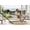 Coffee stripe, variant on Double Hammock For Two People, Double Hammock With Stand And Pillow, Max 450 Lbs Capacity With Balance Rope, Large Hammock For Outside Patio Backyard Poolside