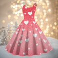 thumbnail image 2 of LWavelet Valentine's 2026 Love Heart Dress for Women, Sweetheart Rose Embroidered A Line Sleeveless Flowy Sundresses Light pink L, 2 of 4