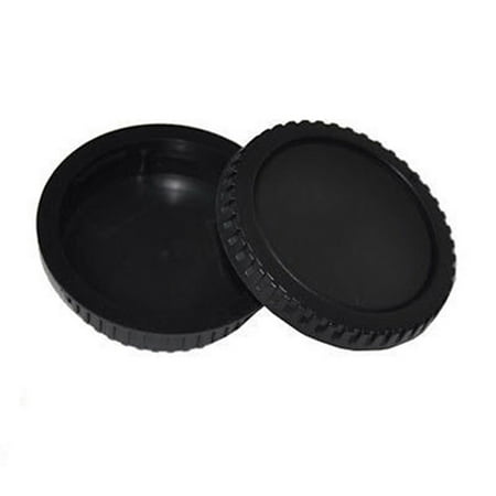 - Rear Lens Cover + Camera Body Front Cap for Canon EOS EF EF-S DSLR SLR Lens