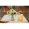 thumbnail image 6 of Mainstays 8" Clear Glass Hurricane Pillar Home Candle Holder Large, 6 of 9