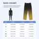 thumbnail image 4 of Fotbe Gold Glitter Gradient Pantalones de Pijama para Hombre, Pantalones de Dormir, Pantalones de Casa con Cintura Ajustable y Bolsillos-X-Large, 4 of 6