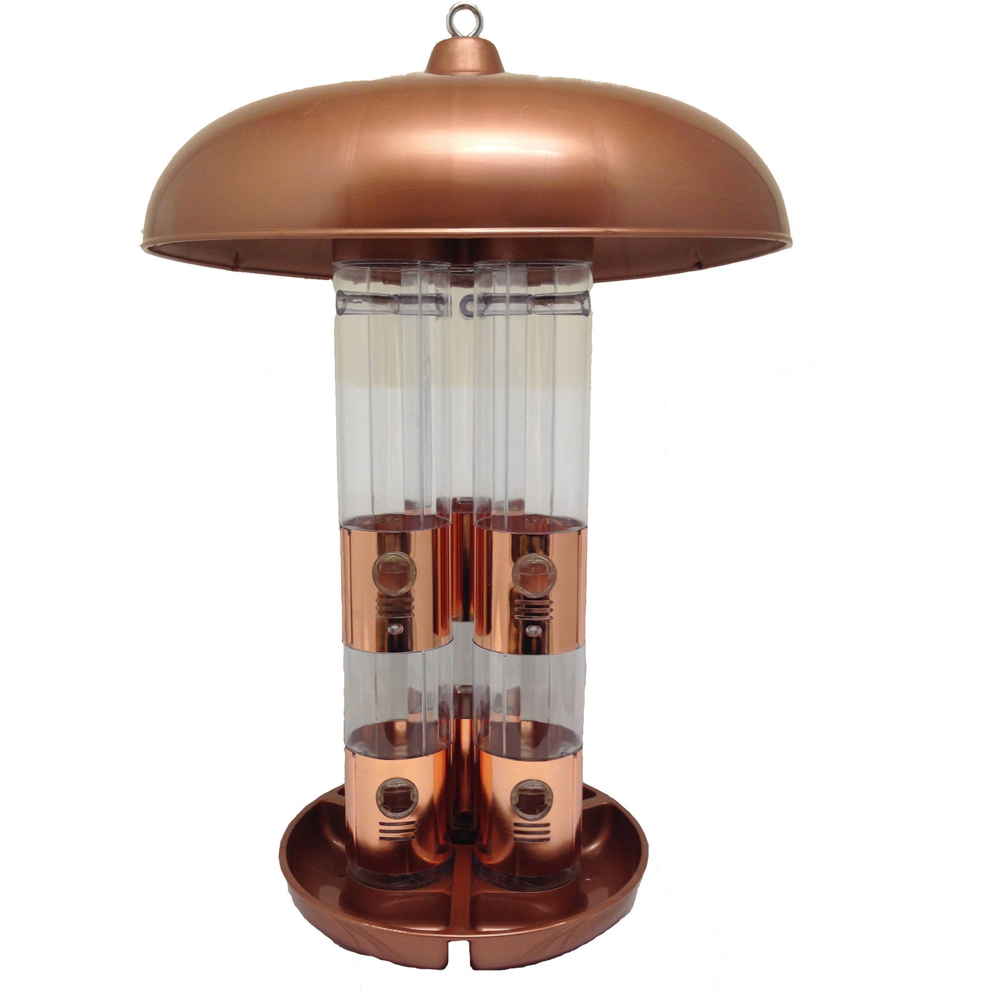 Perky-Pet Copper Triple Tube Birdfeeder by Woodstream Corp
