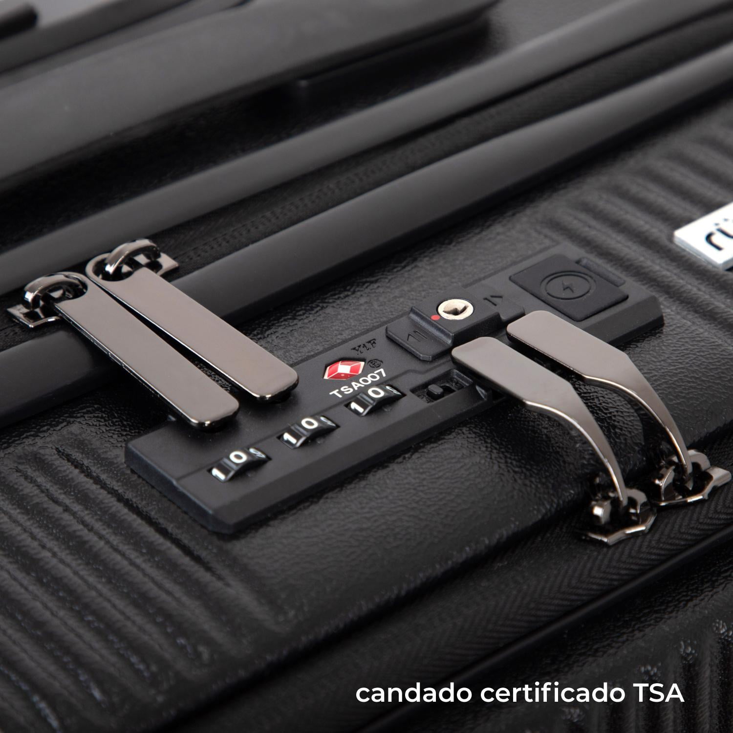 Maleta Mano Carry On Bolsa Porta Laptop Puerto USB Candado Walmart en linea