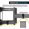 thumbnail image 4 of Soporte para Pantalla Premium Redlemon Base para TV Brazo Móvil 37-80 Pulgadas, 4 of 8