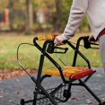 thumbnail image 4 of POLERO with Elastic Band Rollator Seat and Back Rest Covers for Outdoor Park, Polyester Fabric Reusable Moisture Wicking Seat for Walker, Thanksgiving Joy, 4 of 10