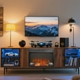 thumbnail image 4 of CQSXDA 23 Inch Electric Fireplace Insert With Log Set And Realistic Flame, Ultra Thin Heater, Remote Control And Timer, 4 of 16