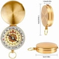 thumbnail image 3 of TG Compass, portable compass, pocket compass, outdoor compass, with, 3 of 5