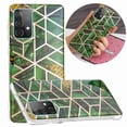 thumbnail image 1 of Decase for Samsung Galaxy A52 4G/5G Marble Case,Ultra Thin Girls Women Polished Plating Marble Designed Flexible Soft Rubber Gel TPU Back Protective Case Cover for Galaxy A52 4G/5G,Green, 1 of 4