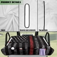 thumbnail image 6 of Uorisanigo Golf Cart Seat Blanket Covers, Anti-Slip American Firefighter Flag Seat Towel with 4 Front Pockets Universal Golf Cart Seat Cushion Covers for EZGO TXT RXV/Club Car DS Precedent, 6 of 7