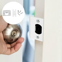 AURARMLET 2 Sets Deadbolt Strike Plates for Door Security Reinforcement Home Installation Hardware