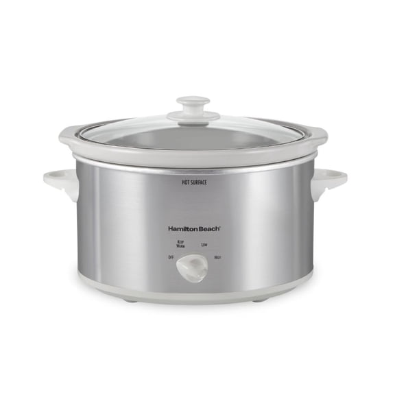 Olla Eléctrica Hamilton Beach Programable 3.79 L Mod. 33140G Plata