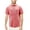 KC 1201 Red, variant on Men's Lightweight Stretch Polyester Blend Quick Dry Short Sleeve Logo Polo Shirt (KC 1201 Red, M)
