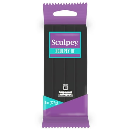 Sculpey III, 8 oz., Black