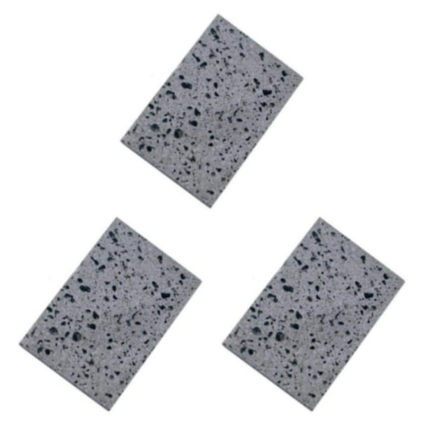 Injueey Accesorios para fotos de piedra natural genuina, tableros de fondo para disparos en estudio, rectángulo gris rústico y auténtico, Type1 NO1