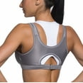 thumbnail image 2 of Adjustable Sports Bra -Max Support, Double Layer Wicking Microfiber -Active1st, 2 of 5