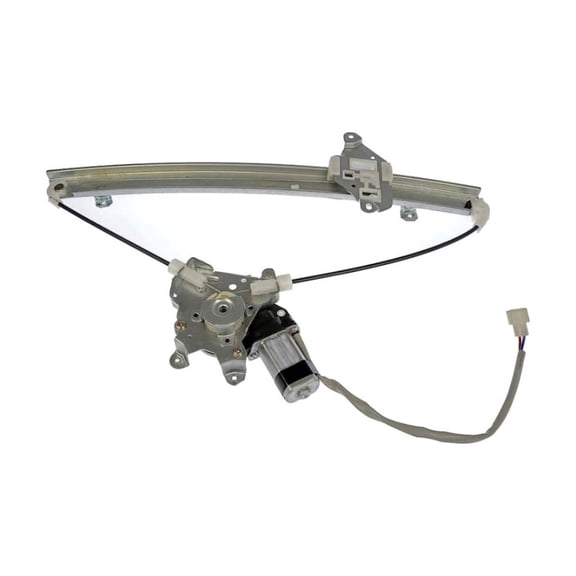 KarParts360 For Mitsubishi Lancer 2002 2003 Window Regulator and Lift Motor | Plastic | Bolt Attachment Type | Replacement For MR503991, MR525777