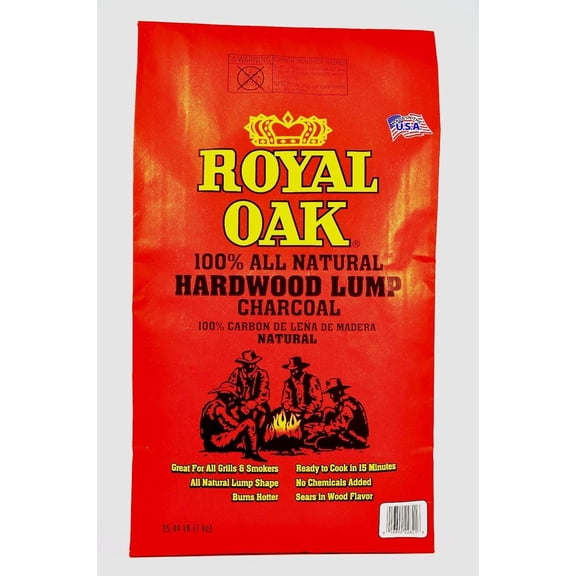 Royal Oak 195228021 15.4# NAT Lump Charcoal, 15.4 lb