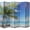 Blue, variant on Legacy Decor 4 Panel Room Divider Privacy Screen Double Side Digital Print New York Central Park Bow Bridge