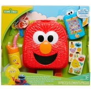 Sesame Street Have A Sesame Day 7-piece Bag Set, Dress Up and Pretend Play, Kids Toys for Ages 2 up