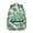 Dark-green-15, variant on Magical Forest Mushrooms Backpack Boho Vintage Fairy Tale Woodland Design Psychedelic Trippy Aesthetic School Bag