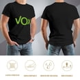 thumbnail image 5 of Spain Vox Dandy Men's Cotton Short Sleeve HD Print Tee for Casual T-Shirt Crew Neck Top Black M, 5 of 7