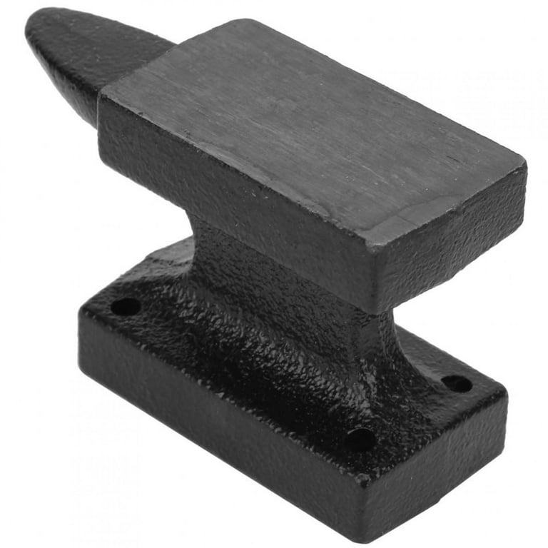 HimaPro Single Horn Anvil for Jewelry Making - 2.2 lbs Cast Iron Mini Anvil- A Wonderful Tool for Jewelry Making and Metal Stamping