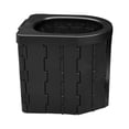 thumbnail image 1 of Inodoro para acampar, Orinal plegable portátil, Inodoro de cubo con inodoro Inodoro para acampar para Negro Zulema Inodoro de cubo plegable, 1 of 8