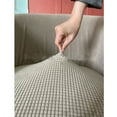 thumbnail image 4 of Abbracc Housses de Fauteuil de Mode Housse de Canapé Marron Foncé, 4 of 9