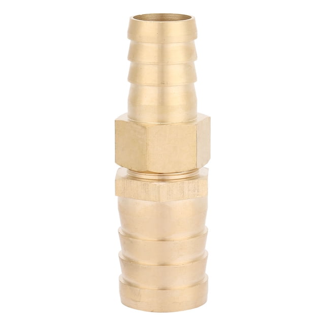 Oubit Barb Reducer Fitting,Brass Barb Reducer Tube Brass Pipe Fitting Brass Barb Fitting Extended Durability