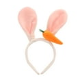 thumbnail image 3 of Casual Dress for Girl Toddler Girls Pink Adorable Easter Bunny Princess Dress Cute Plush Rabbit Ears Party Mesh Tufted Dress, 3 of 7