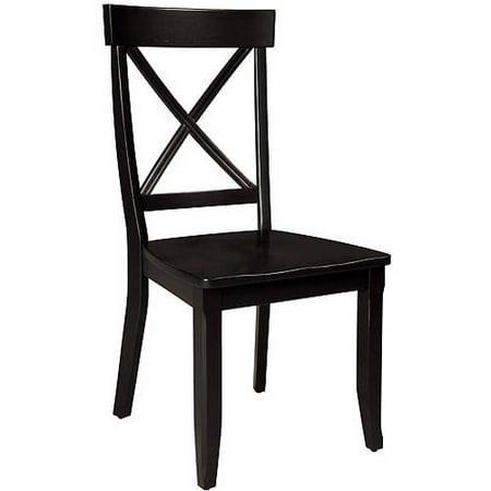 Home Styles Side Dining Chairs Set Of 2 Black
