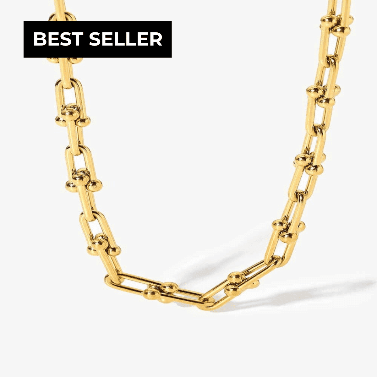 18K Gold Chain Necklace for Women, Best Trending Trendy Gold Chain Necklace Gift for Women, Lady, Mother, Wife, Mason & Madison Co.