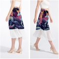 thumbnail image 4 of Unicorn Stylish Chiffon Beach Dress with Polyester Straps for Women - Beach Skirt for Summer Vacations, 4 of 6