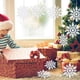 thumbnail image 2 of Herramienta para hornear galletas de fondant tridimensional con temática navideña con juego de sellos de émbolo, pan de jengibre para niño/niña, muñeco de nieve, Papá Noel, árbol de Navidad, reno,, 2 of 6