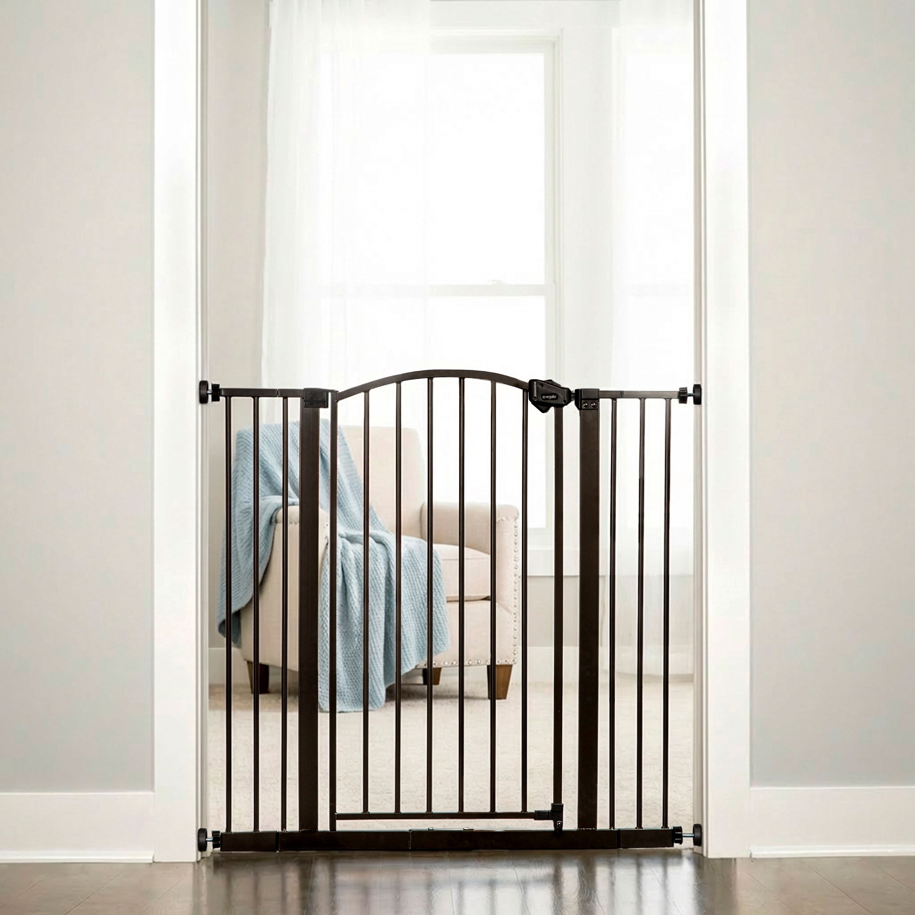 Regalo Home Accents Extra Tall Baby Gate, Extra Tall Gate