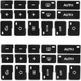 thumbnail image 1 of 2Pcs Car Air Conditioning Knob Sticker, Car Air Conditioning Knob Repair Sticker Air Conditioning Knob Decals Accessory Compatible with A4 B6 B7 2000-2004, 1 of 5