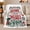 Home, variant on Booked For A White Christmas Books Cocoa And Glasses Cozy Holiday Typography Flannel Blanket For Book Lovers, Soft Warm Home Decor For Bedroom Living Room Christmas Gift