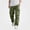 Green, variant on Boys Cargo Pants Elastic Waist with Pocket Straight Fit Kids Casual Summer Sports Pants Dark Gray Size 10-12
