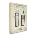 thumbnail image 3 of Stupell Industries Vintage Cocktail Drink Mixer Diagram Patent Text Canvas Wall Art, 30 x 40, Design by Karl Hronek, 3 of 5