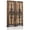 Brown, variant on Canvas Wall Art, Wooden Plank Framed Canvas Prints for Living Room Bedroom, Rustic Farmhouse Brown Black Barn Door Large Gallery Wrapped Wall Decor for Home Office, Gifts, 16"x20" Ship Next Day